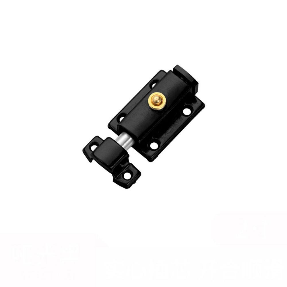 Spring Automatic Door Bolt Anti-theft Door Hasps Retro Door Buckle  Guard