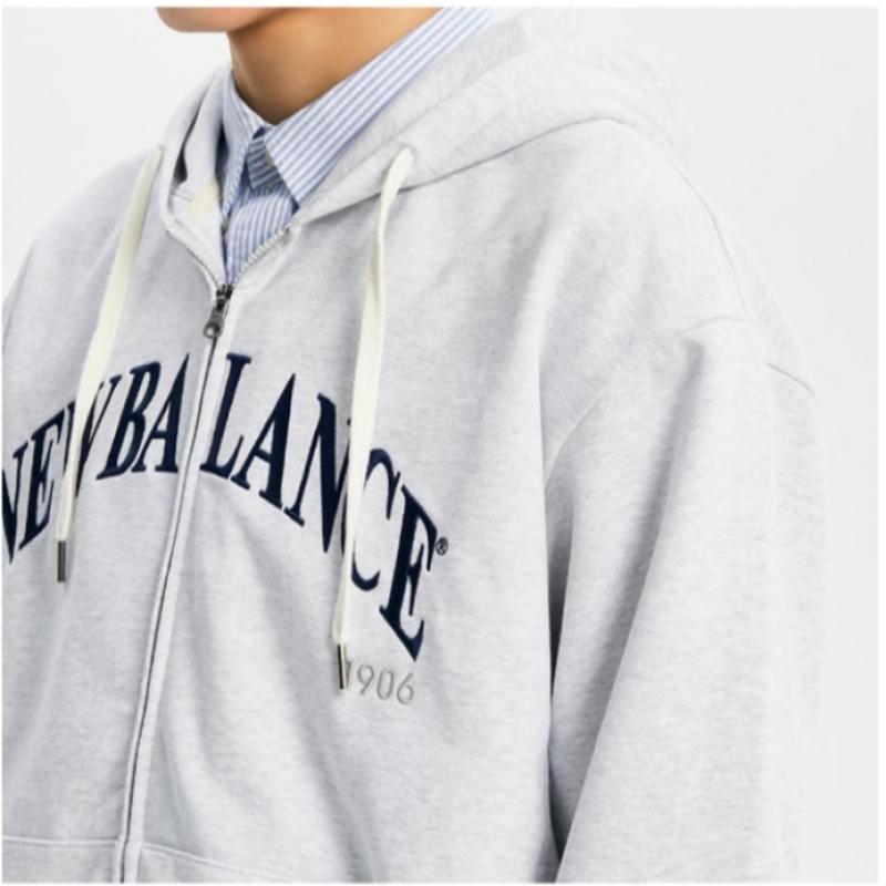 New Balance С капюшоном на молнии полуоверсайз Nbmde11113 16