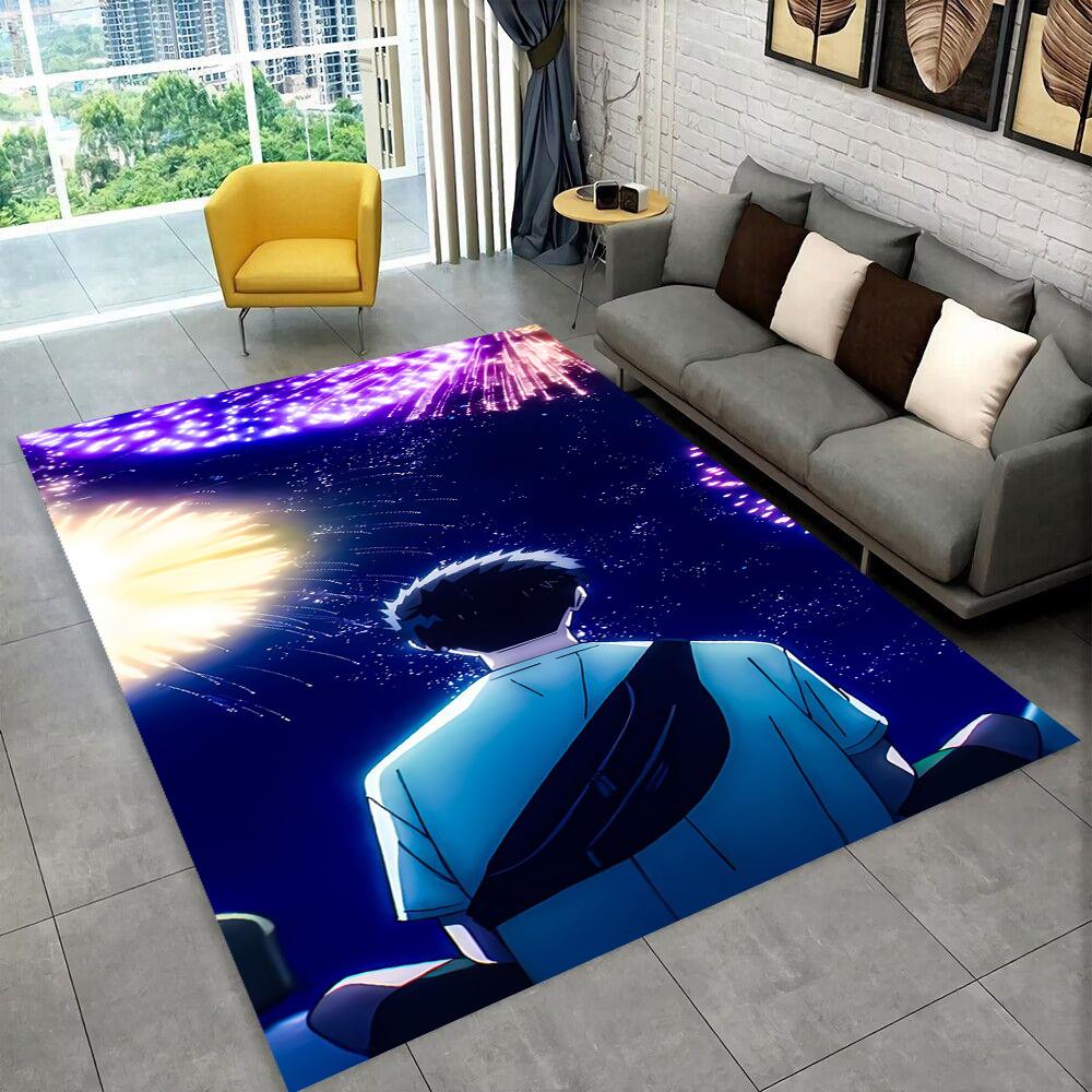 3D Cartoon Blue Box Ao No Hako Love Anime Hina Carpet Rug for Home Living Room Bedroom Sofa Doormat Decor,kid Non-slip Floor Mat
