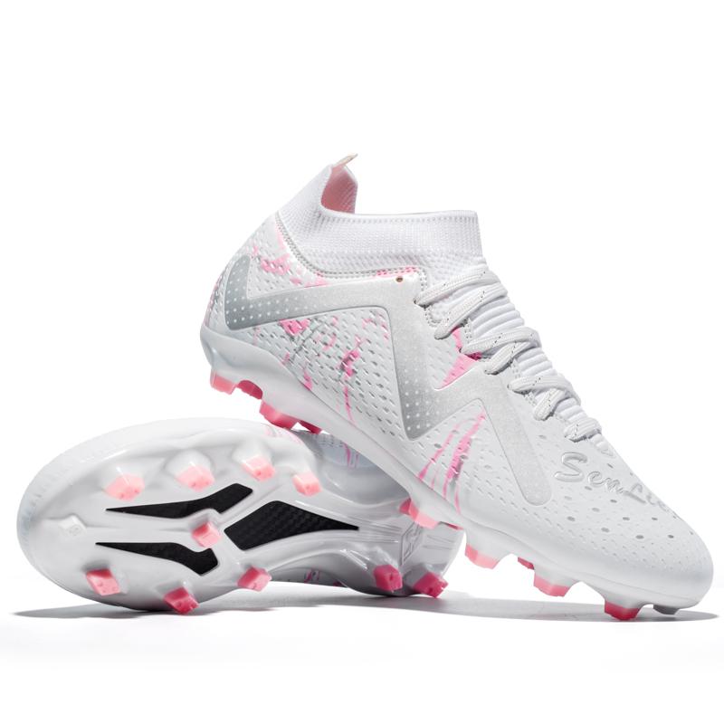 33-46 Мужские футбольные бутсы с низким верхом и длинными шипами большого размера, противоскользящие, износостойкие, для искусственного газона, детские футбольные бутсы с длинными шипами