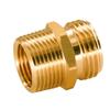 Латунный шестигранный ниппель-переходник 3/4GHT x 3/4NPT с наружной резьбой, быстроразъемное соединение, соединитель для воды, масла, газа