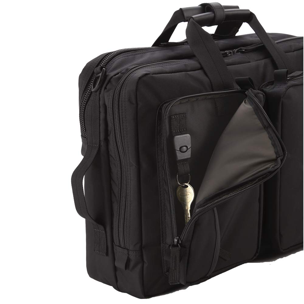 2475BK 3WAY Briefcase [Manhattan Passage] “Zero Gravity” (Black) Men's
