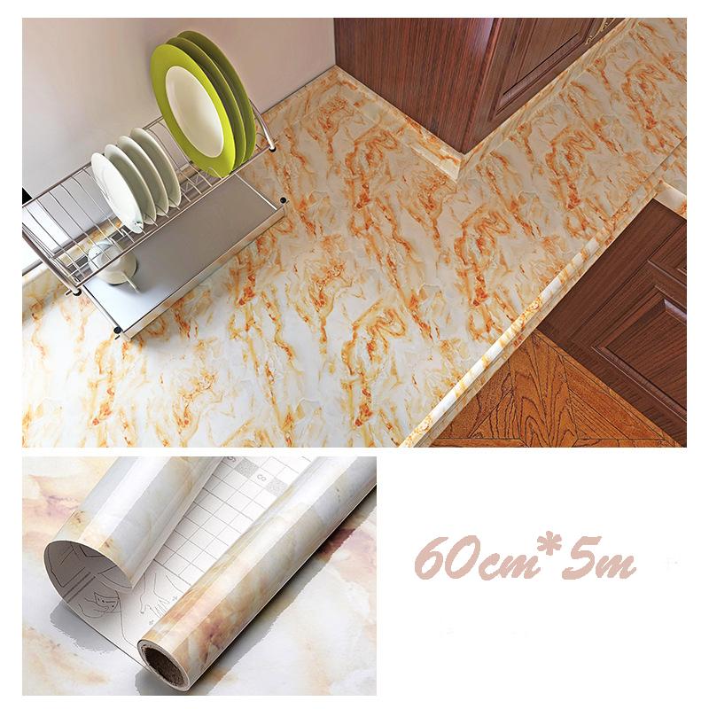 Водонепроницаемая и маслостойкая наклейка для кухни, настольная плита, мраморные самоклеящиеся обои, утолщенная наклейка на стену для ремонта домашнего кабинета
