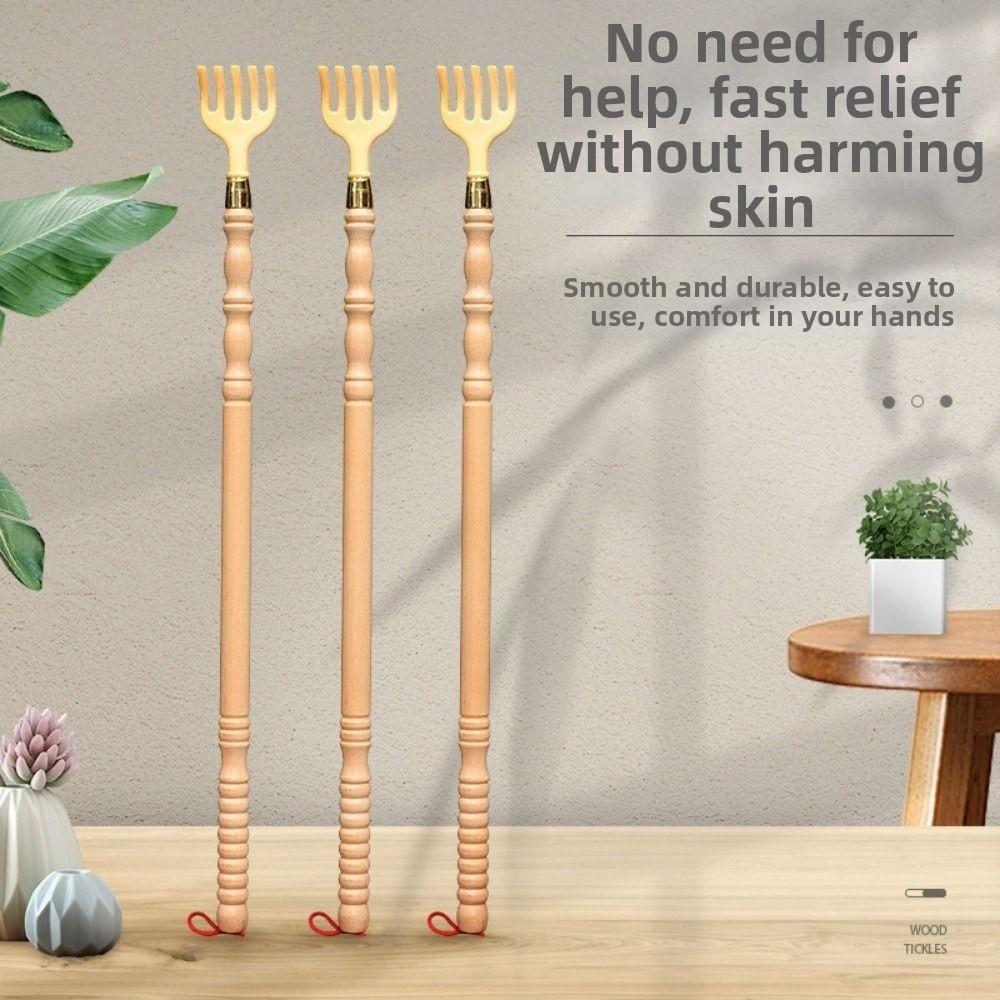 Multistyles Massager Back Scratcher Durable Backscratcher Wooden Scratching