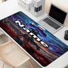 Custom Name Personalized Jujutsu Kaisen Pattern Mousepad, Laptop PC Desk Mat, Decorative Desk Mat for Home Keyboard Pad Gift