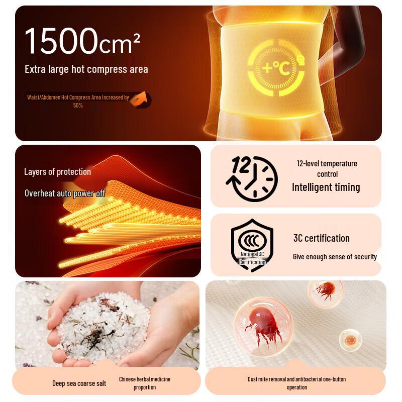 CLORIS Infrared Moxibustion Hot Compress Massager CN plug (adapter included)