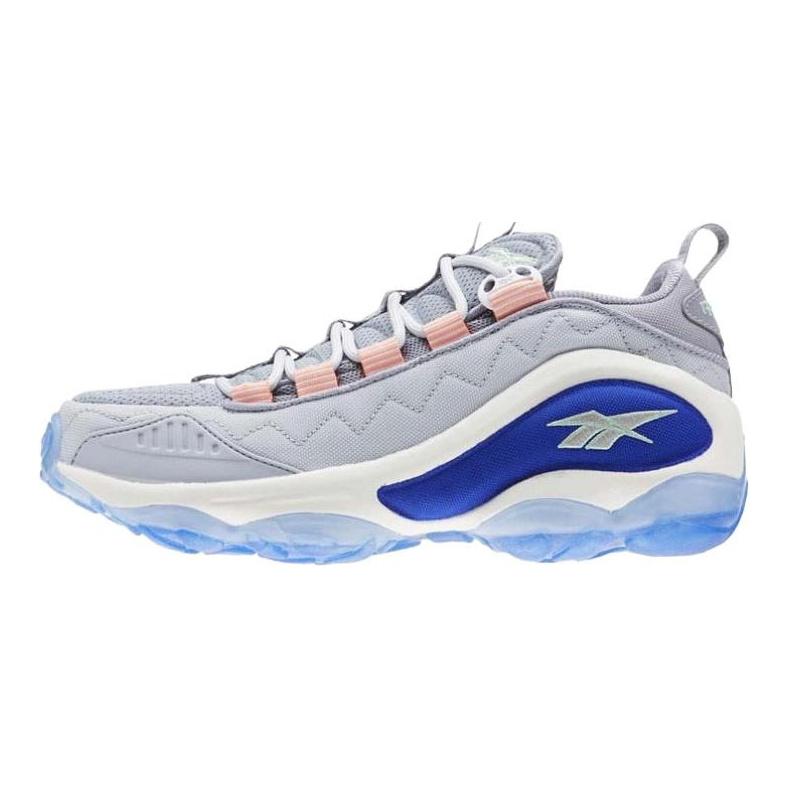 Reebok Dmx Run 10 Нескользящие Износостойкие Спортивные Серо-синие Женские CN5386