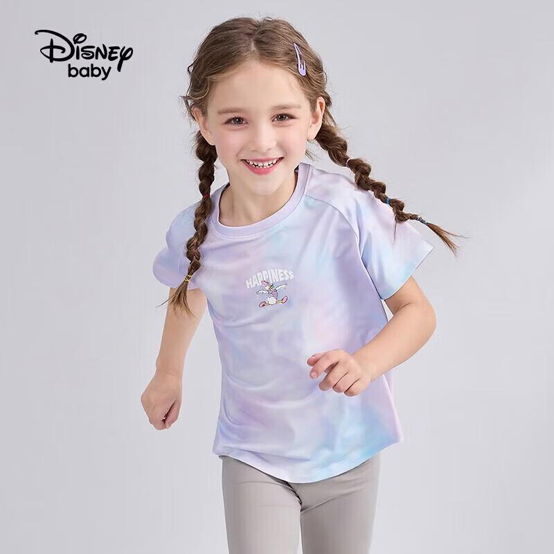 Спортивная быстросохнущая футболка из ледяного шелка для девочек Disney