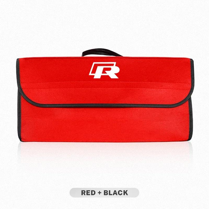 VW Car Trunk Organizer Box Large Capacity Folding Storage Bag For VW GTI Polo Passat B6 B7 Golf MK6 Tiguan T-ROC Jetta Arteon CC