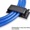 5/10Pcs Cable Clips Adhesive Cord Holders Ideal Cable Cords Management for Organizing Cable Wires Home Office Car