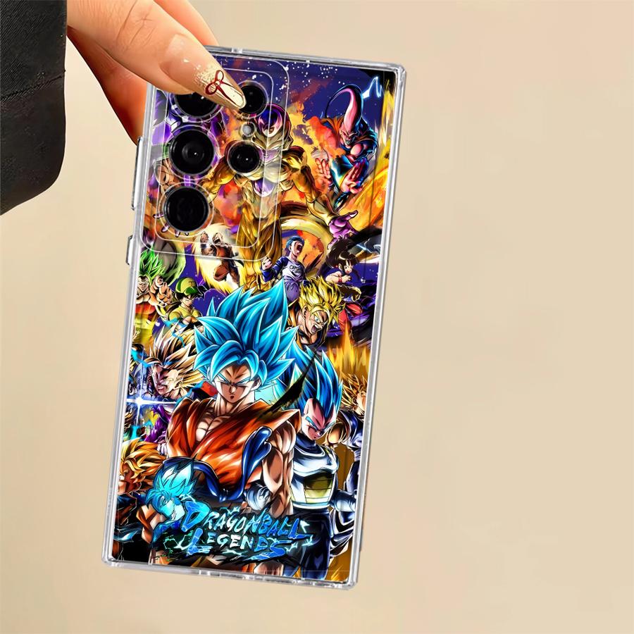 Крутой популярный чехол Dragon Ball для Samsung Galaxy S22 FE S25 Edge S26 S21 Note 20 Ultra 10 S20 Plus S24 S23 Ultra Чехол для телефона