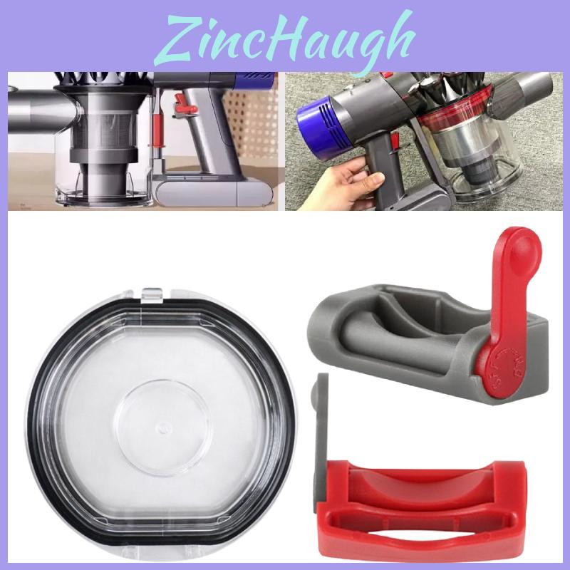 For Dyson V7 V8 Sv10 Sv11 Vacuum Cleaner Dustbin Seal Cap With Button House Use And Maintenance