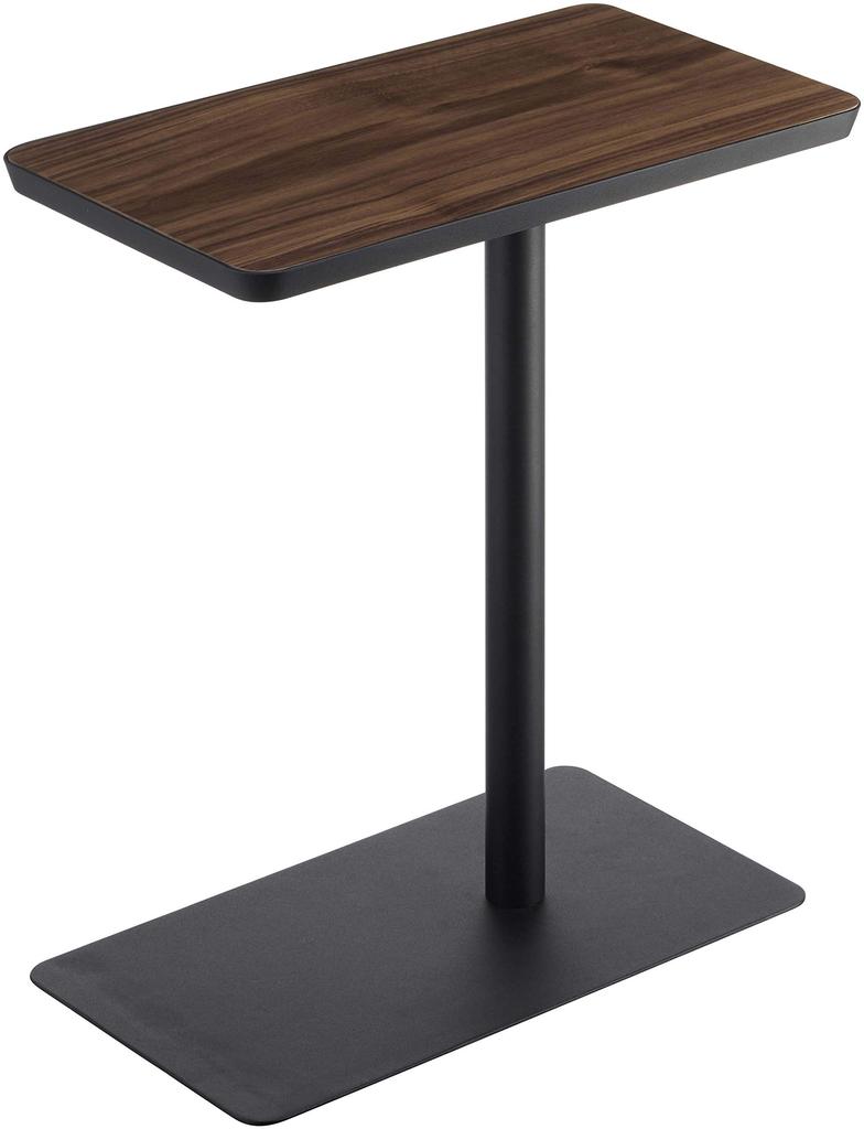 Yamazaki Tower Insert Side W45 X D25 X Perfect for Placing Next To a Sofa or Model 5121 Table, Black, H52cm, Bed,
