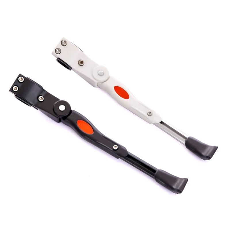 Aluminium Alloy Rear Mount Bike Kickstand Adjustable Bicycles Kickstand Parking Stand Foot Brace Easy to Install