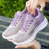 2024 Running Shoes Ladies Breathable Sneakers Summer Light Mesh  Women's Sports Shoes Outdoor Lace Up Training Shoes