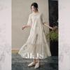 JK&JS 'A Dream of Splendor' New Chinese Style Embroidered Long Dress