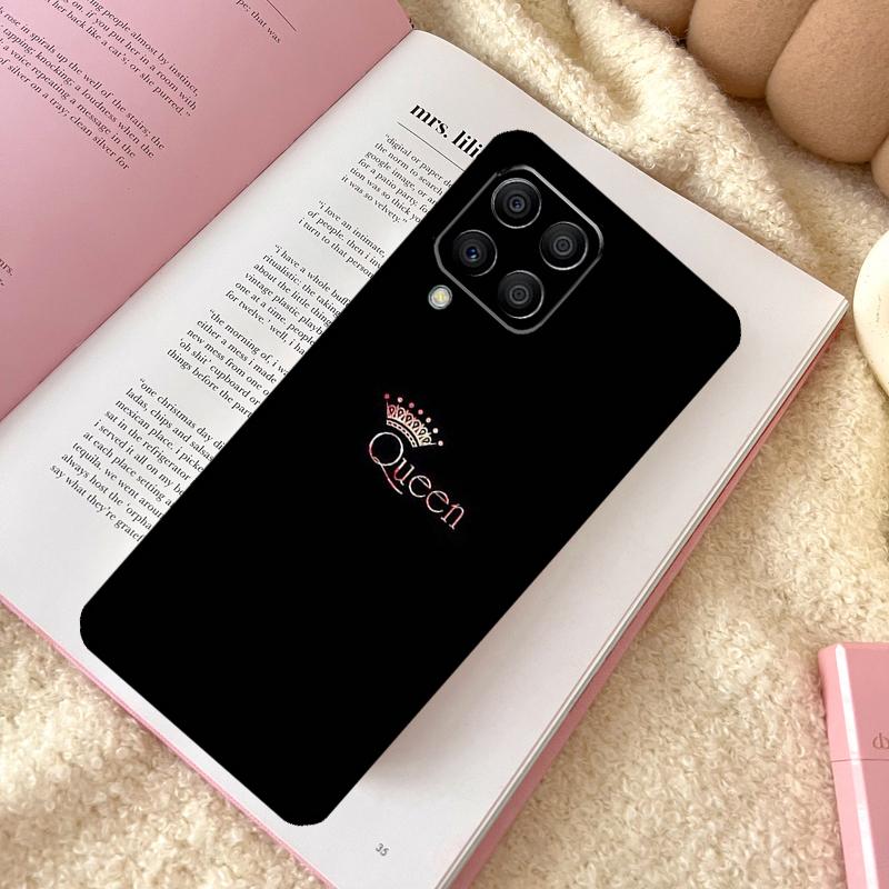Чехол с короной Короля и Королевы для Samsung Galaxy M31 M13 M11 M12 M14 M15 M06 M16 M36 M56 M53 M32 M52 M35 M55 M34 M54