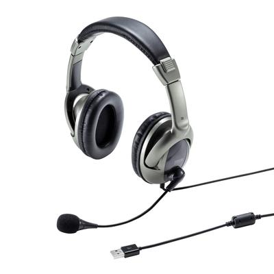 USB-гарнитура Sanwa Supply MM-HSU10GMN