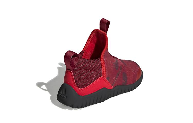 adidas Rapidazen I Низкие детские кроссовки Красный Черный Для младенцев и малышей EE9330