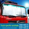Xi Di Lai Sun Visor: Compatible with Jiefang J6P/JH6 Cab Front Windshield, Small J6
