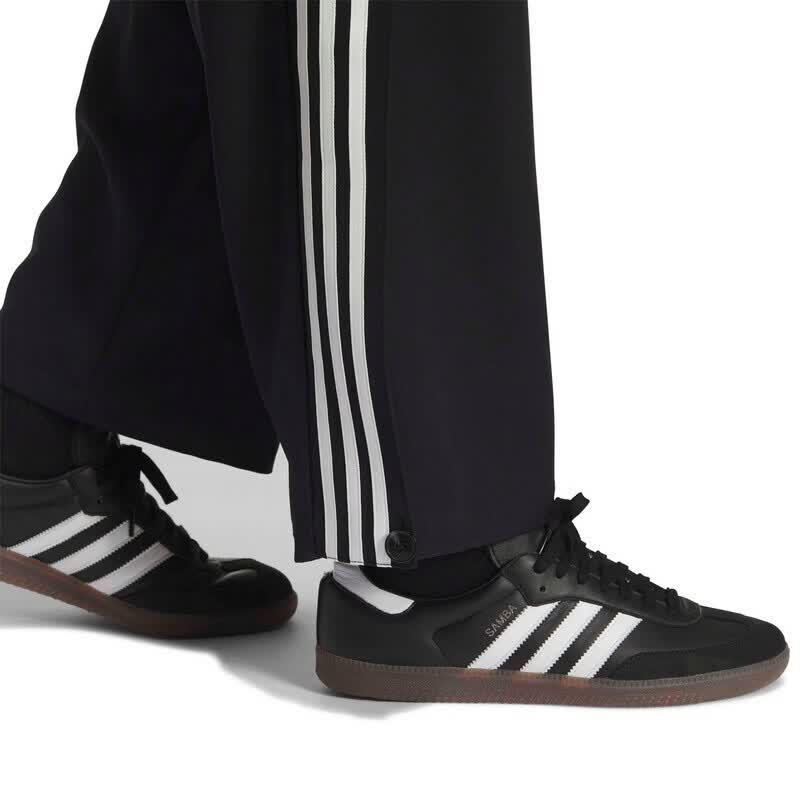 adidas Мужские спортивные брюки прямого кроя свободного силуэта