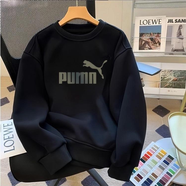 Мужская повседневная толстовка с длинным рукавом: Универсальный топ унисекс Осень/Зима