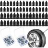60 Pieces Vacuum Tyre Repair Nails, Vacuum Tyre Repair Nails, Tubeless Tyre Repair Kit, Tyre Repair Rubber Nail For Car, Motorcycle, Truck, 2 Sizes