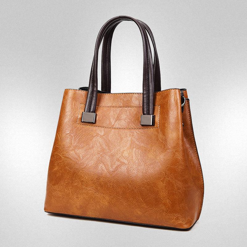 Многокомпонентный набор Новая стильная сумочка Модная универсальная сумка-ведро Сумка через плечо