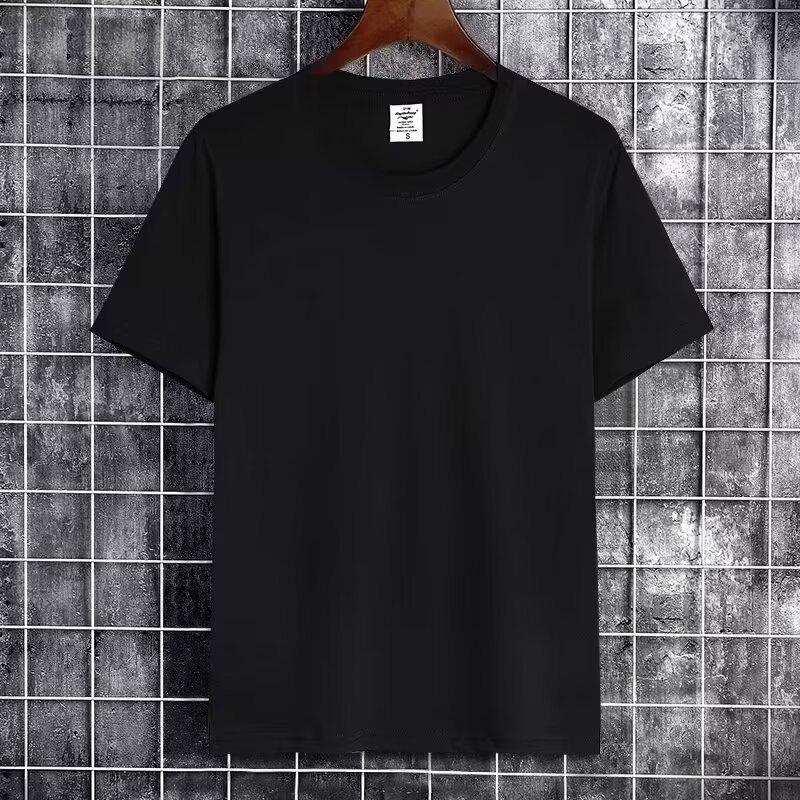 Футболка унисекс из гребенного хлопка плотностью 180 г, свободного кроя, однотонная