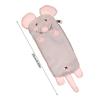 Soft Touch Flower Branch Rat Pencil Pouch Portable Stationery Pouch  Office Supplies