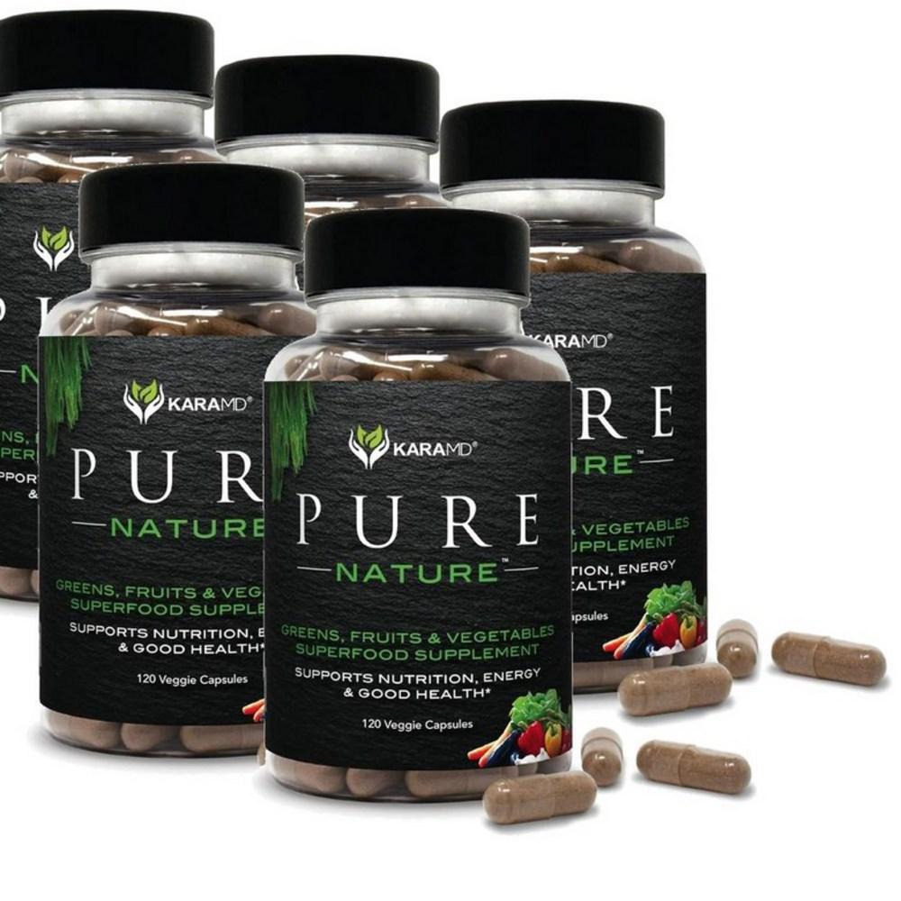 KaraMD Pure Nature SuperFood Fruit and Vegetable Superfood Capsules 5 pcs