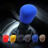 5-speed Car Gear Shift Knob Cover Non-Slip Silicone Gear Shift Knob Cover Universal Car Interior Accessory Gear Shift Cover