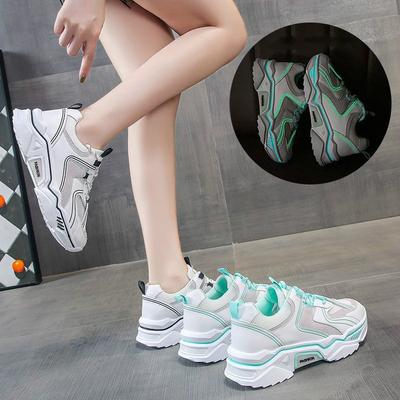 Модные летние туфли для папы, сетчатые красные модные универсальные кроссовки на платформе, повседневные сетчатые туфли, дышащие сетчатые туфли с градиентным цветом n8