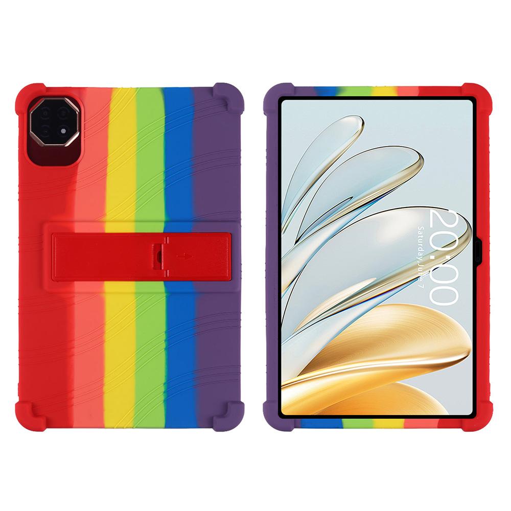 Чехол для планшета Teclast T60AI/Blackview MEGA 2/DOOGEE T36, ударопрочный силиконовый чехол-подставка