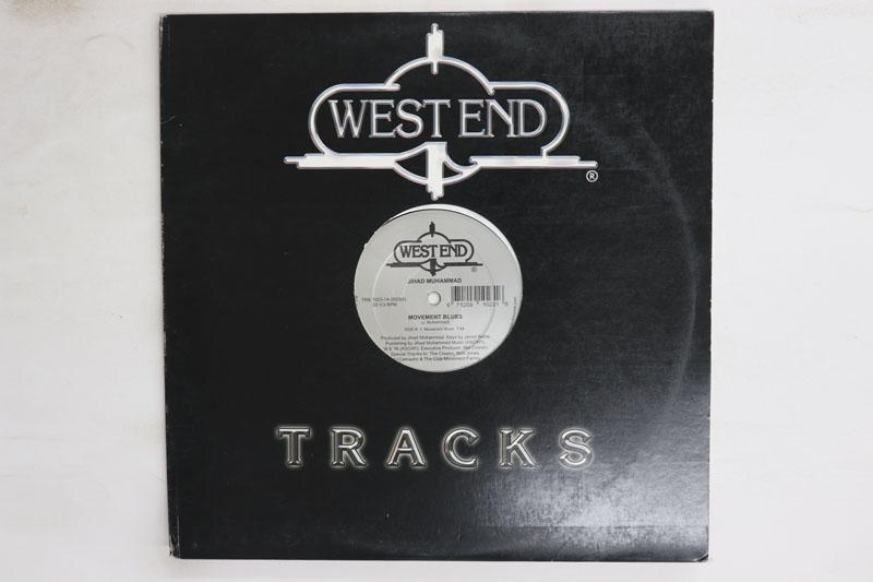 12-дюймовая пластинка JIHAD MUHAMMAD JEROME PINDER Movement Blues Breath TRX1023 West End 2004 US Dance Electronica Б/у