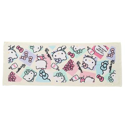 Marushin Bath Sanrio Hello для и Персонаж UV 3765001300 Детское полотенце, Китти, Пляж, Бассейн, Девочки, Мальчики, Дизайн, Плавание, Защита,