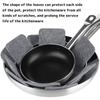3Pcs Heat Resistant Pot Dividers Anti-Scratch Pans Separator Pads New Pot Pan Felt Protectors