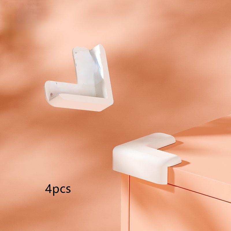 4 шт./компл., прозрачная защитная крышка L-образной формы для детской безопасности, угловая защита стола, защита детей