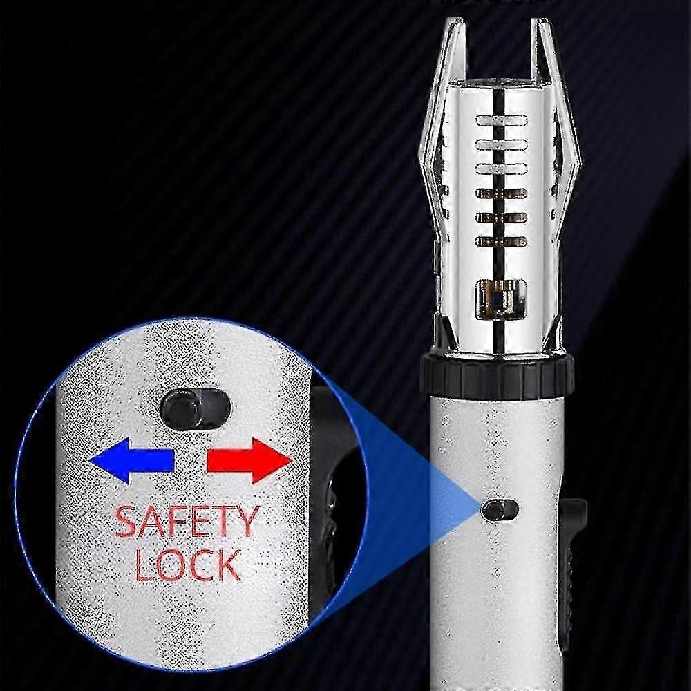 Lightsaber Butane Lighter, Refillable Lightsaber Lighter Jet Flame Butane Lighter For Grill Bbq Candle Camping (gas Not Included) B 12-28 - Xc