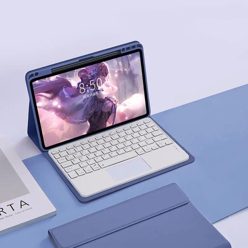Чехол для Huawei MatePad 11 5, сенсорная клавиатура, чехол для Huawei MatePad 11,5 2023, чехол Funda BTK-W00 BTK-W09, держатель для ручек