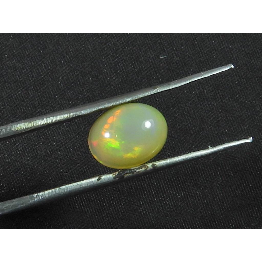 6X8X3MM натуральный эфиопский огненный опал Welo овальный лечебный кристалл россыпью драгоценный камень SK-3166