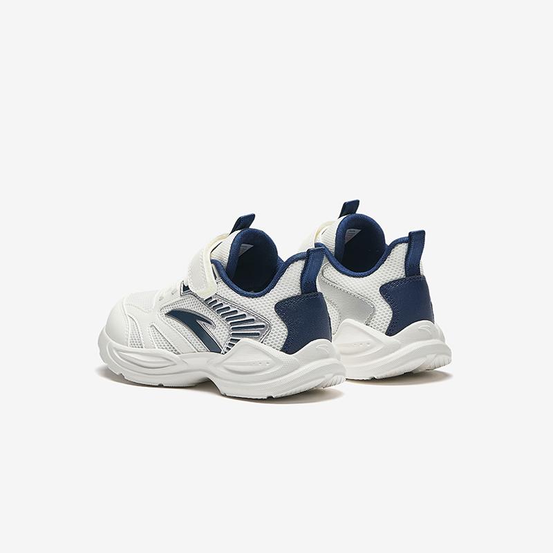 Anta Kids Synthetic Leather Fabric Trendy Fashion Comfortable Versatile Breathable Lightweight Shock Absorbing Low Top Kids Running Shoes A12439952H-7