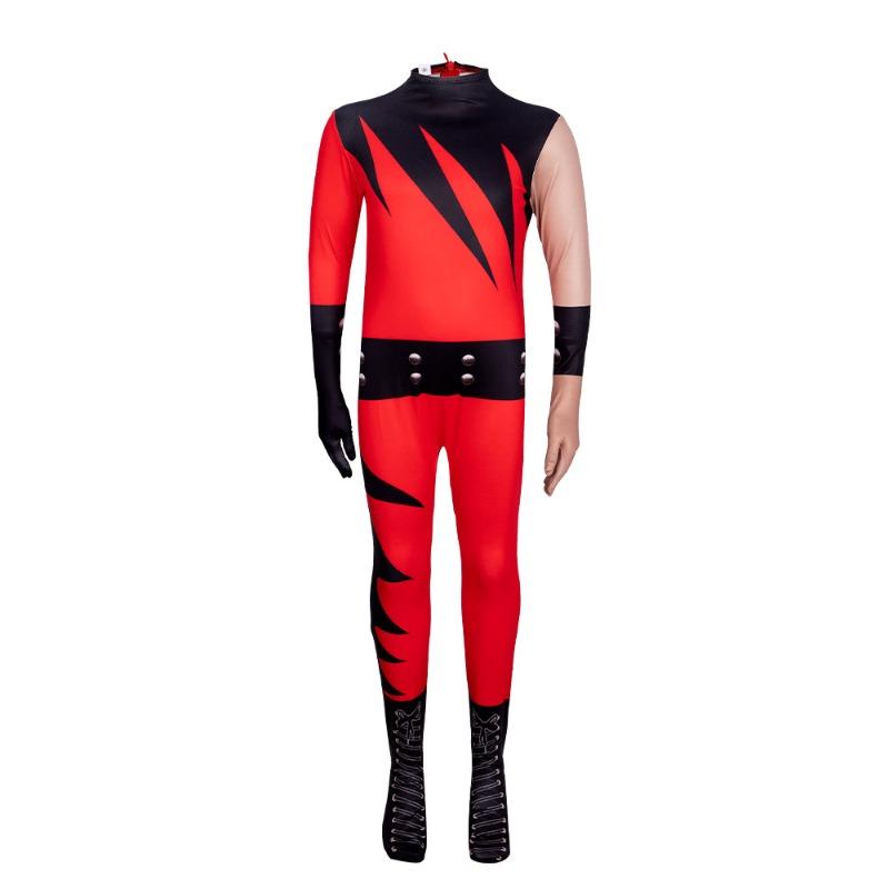 Костюм WWE wrestler cos tights Хэллоуин детский комбинезон костюм для косплея Kane
