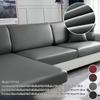 1/2/3 Seater Elastic PU Leather Waterproof Couch Cover Seat Protector Stretchy Sofa Cushion Slipcovers