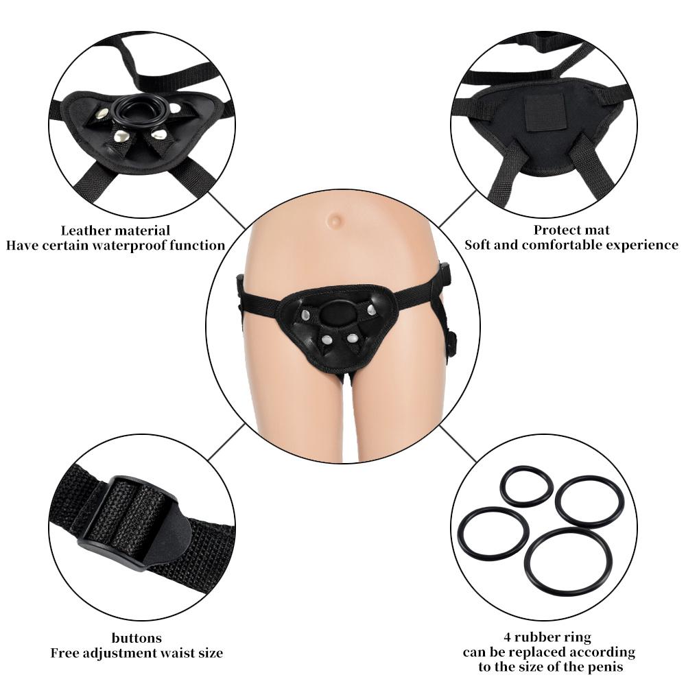 Wearable Dildo Sexy Sex Strap On Dildo Masturbation Device Adult Toy Realistic Penis Fourth Love Men Bottom Pegging