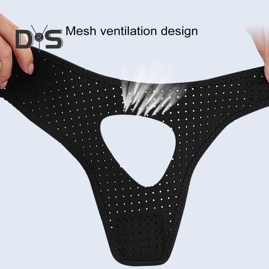 Ремешок для подбородка от храпа, регулируемый, дышащий, удерживающий рот закрытым, универсальный, для мужчин и женщин, средство для сна, ремешок для челюсти от храпа, корректор дыхания