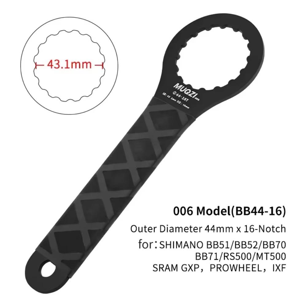 Soft Grib Bottom Brackets Wrench 39/41/44/46/49/52mm Bottom Bracket Tool BB Wrench MTB Bike
