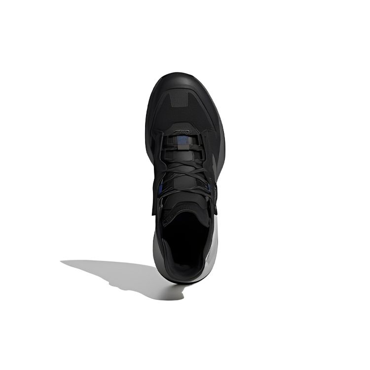 Adidas Terrex Hyperblue Mid Устойчивые к скольжению Прочные Функциональные Ботинки для Активного Отдыха Мужские Ботинки Черный Серый FY9701