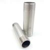 304Stainless Steel Pipe Fitting Length 100/150/200/300mm 1/4" 3/8" 1/2" 3/4"-2” BSP Male Thread Long Nipple  Connector Adapter