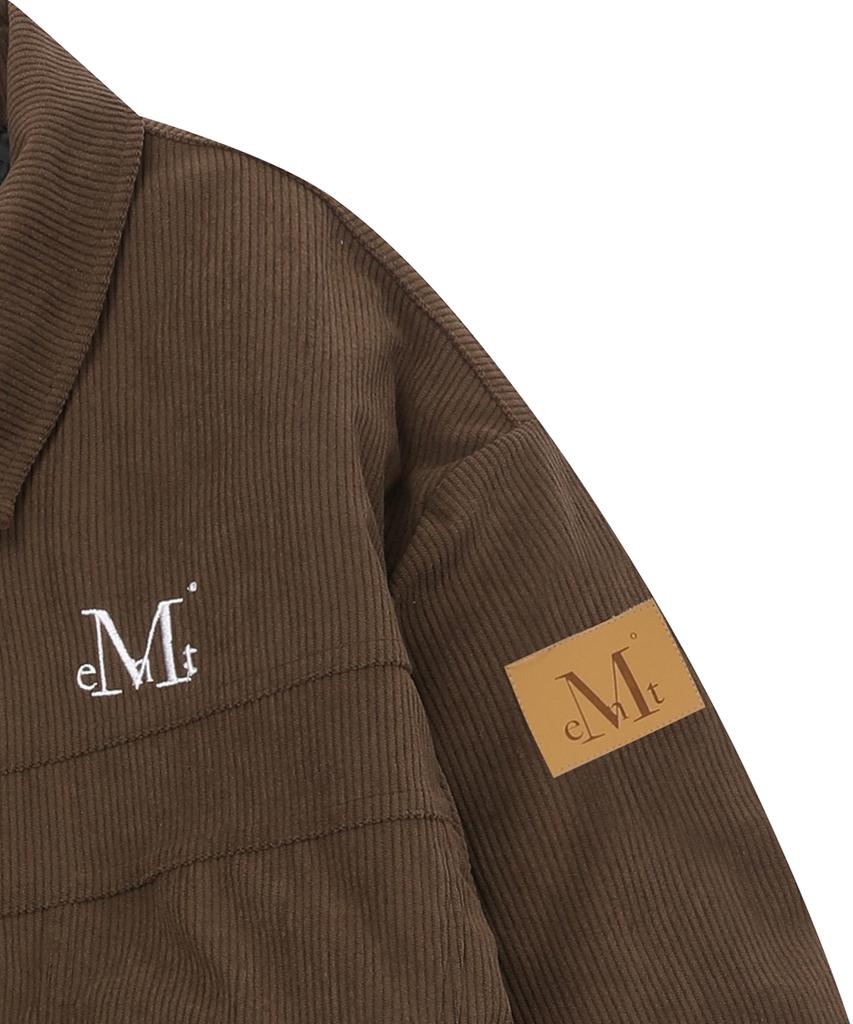 Mucent Rokin Corduroy Blouson Quilted Jacket (Unisex)
